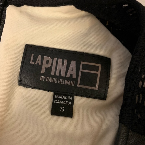La Pina Black Crop Top - Picture 3 of 3